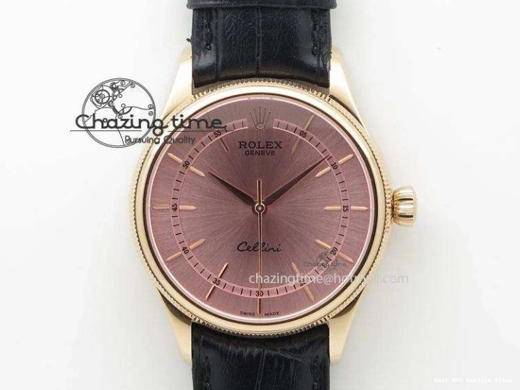 Best AAA Replica Sites A 228239 New 904 Dial on 40mm RG President QuickDry Dial BP Brown 2824 Bracelet Roman Day-Date RG Version 0110